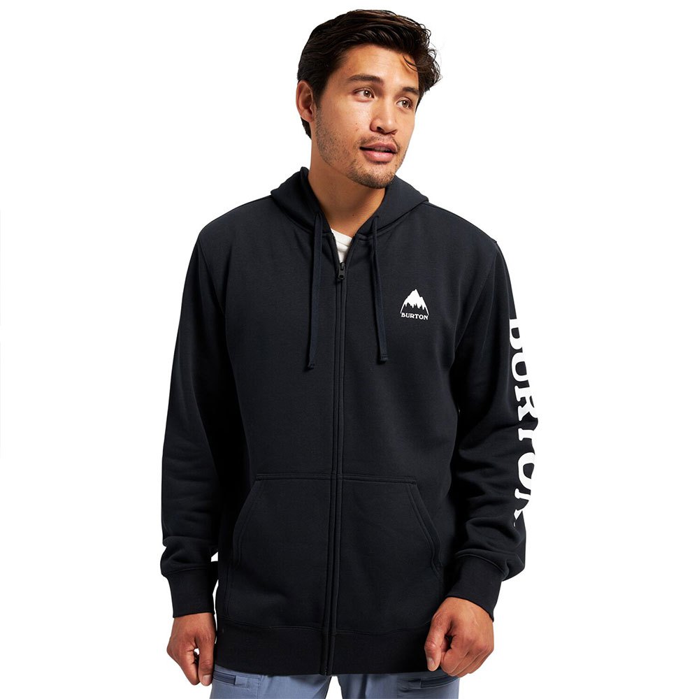 Burton Elite Full Zip Sweatshirt Schwarz M Mann von Burton