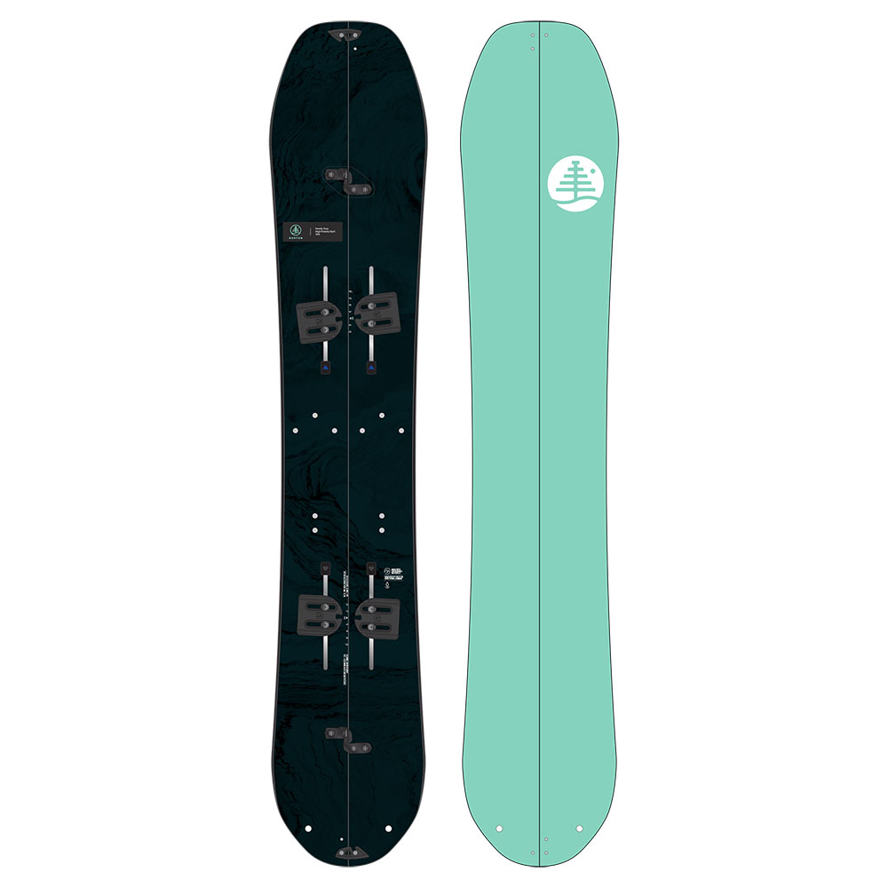 Burton Family Tree High Fidelity Camber Splitboard Grün 154 von Burton