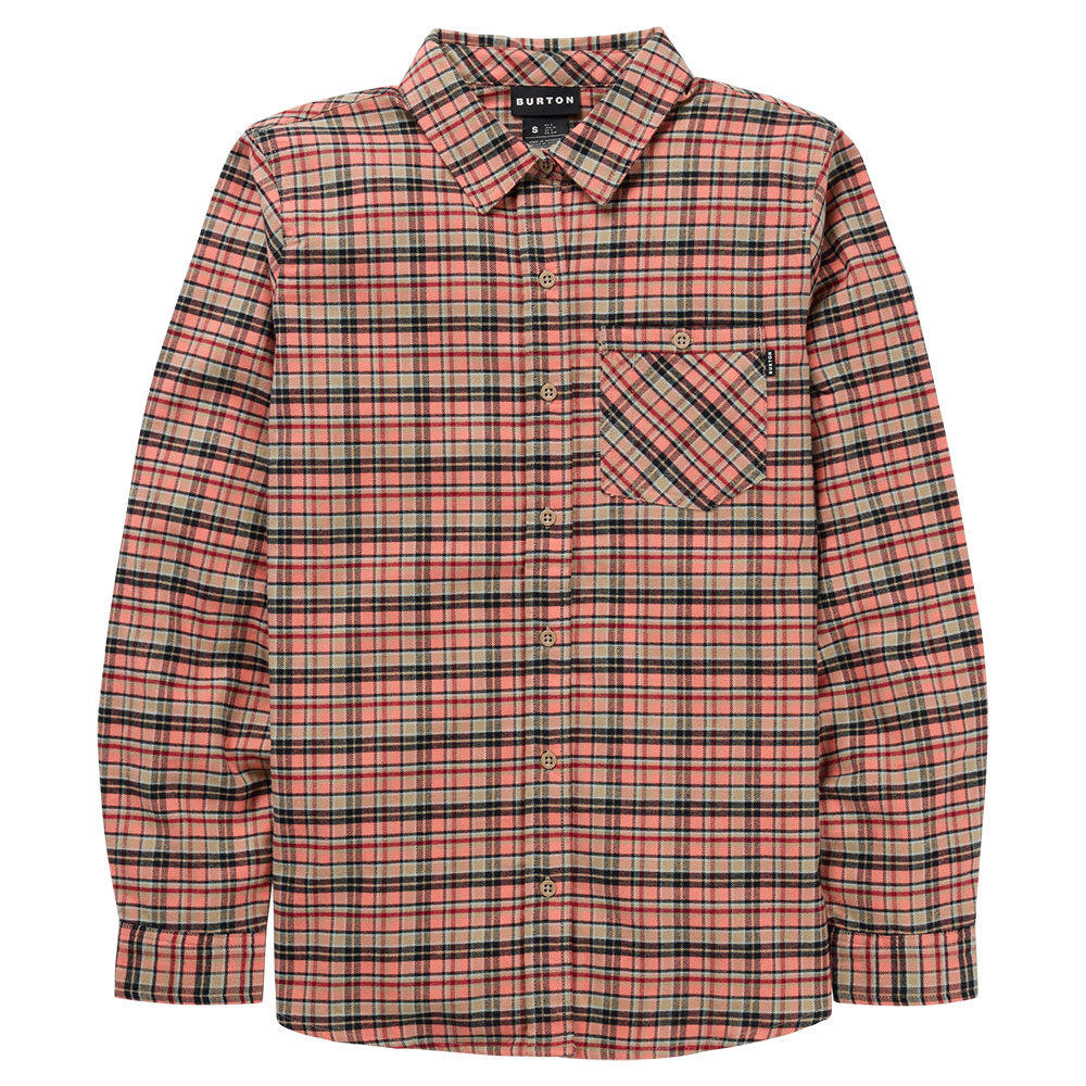 Burton Favorite Flannel Long Sleeve Shirt Orange S Frau Burton Favorite Flannel Long Sleeve Shirt Orange S Frau von Burton