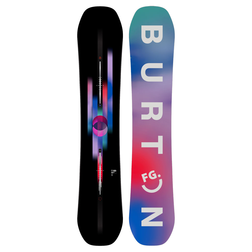 Burton Feelgood Flying V Woman Snowboard Mehrfarbig 142 von Burton