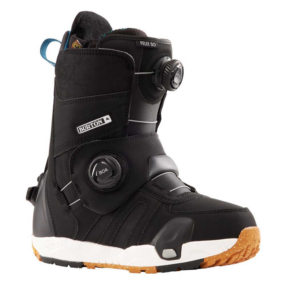 Burton Felix Step On Wide Woman Snowboard Boots Schwarz 24.0 von Burton