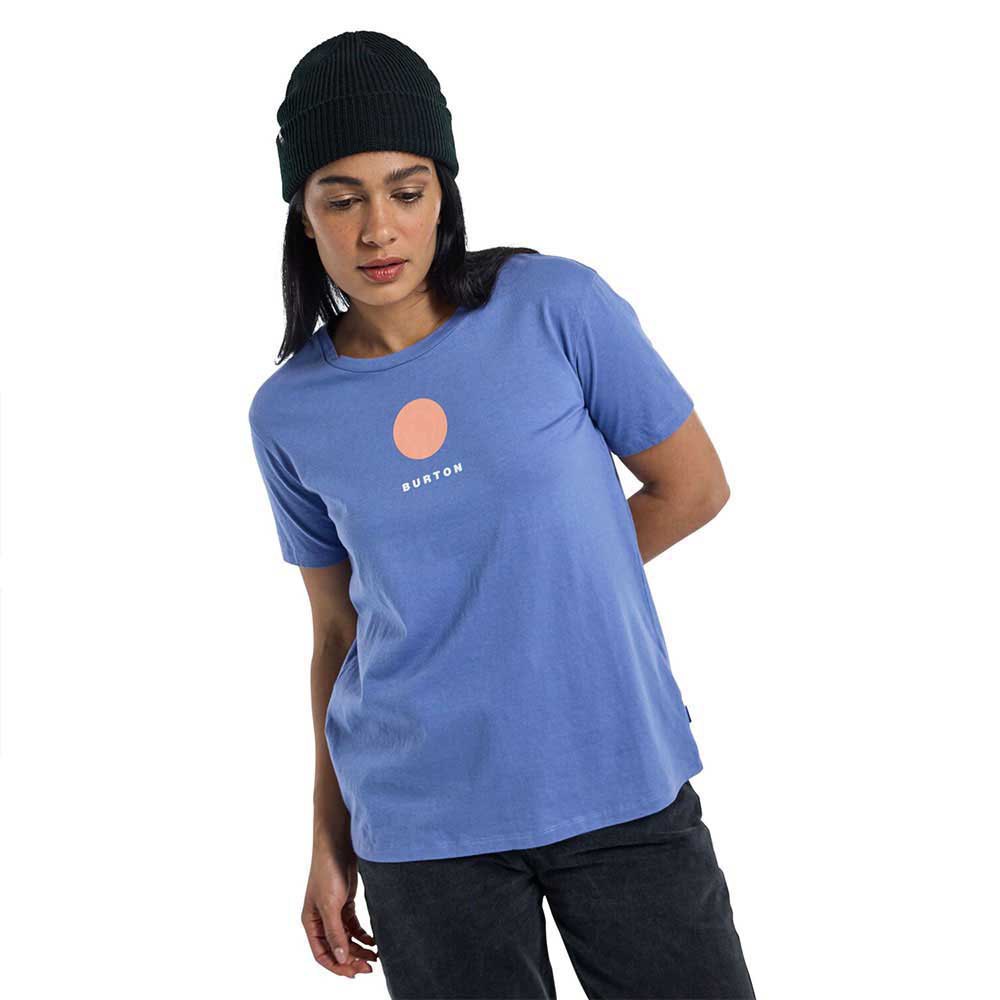 Burton Fish 3d 24 Short Sleeve T-shirt Blau XS Frau von Burton