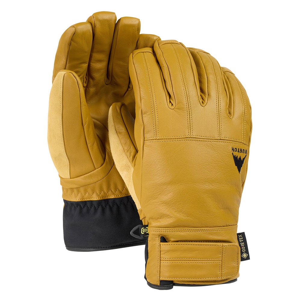 Burton Gondy Gore Leather Gloves Gelb M Mann von Burton