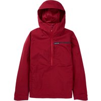 Burton Gore Tex 2L Pillowline Anorak Sediment Deep Red von Burton