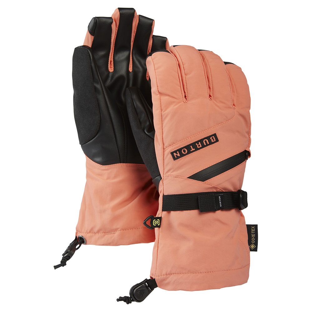 Burton Goretex Gloves Orange M Frau von Burton