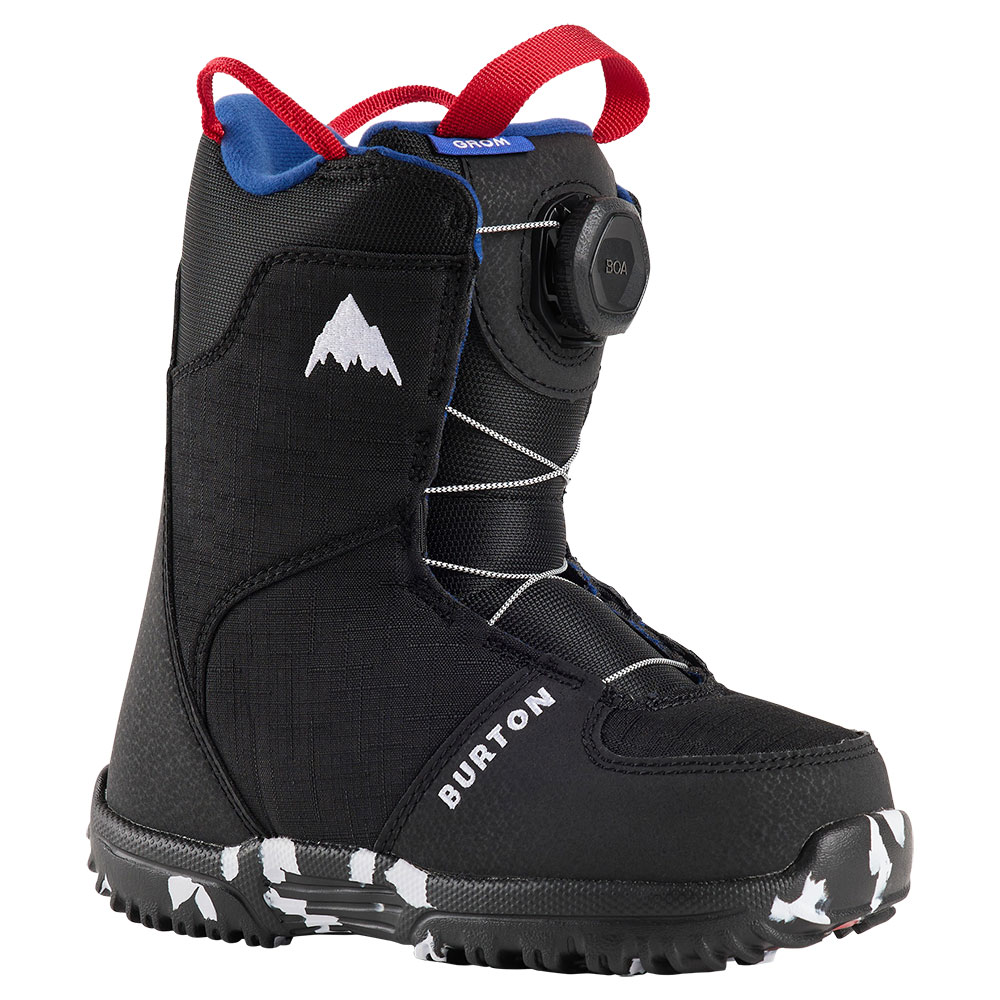 Burton Grom Boa® Snowboard Boots Schwarz 18.5 von Burton