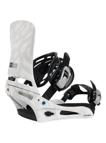 Burton Herren Cartel Re:Flex Snowboard Bindungen, Grau/Weiß, M von Burton