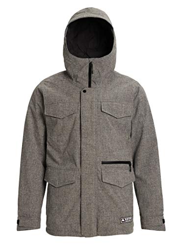 Burton Herren Covert Snowboard Jacke, Bog Heather, S von Burton