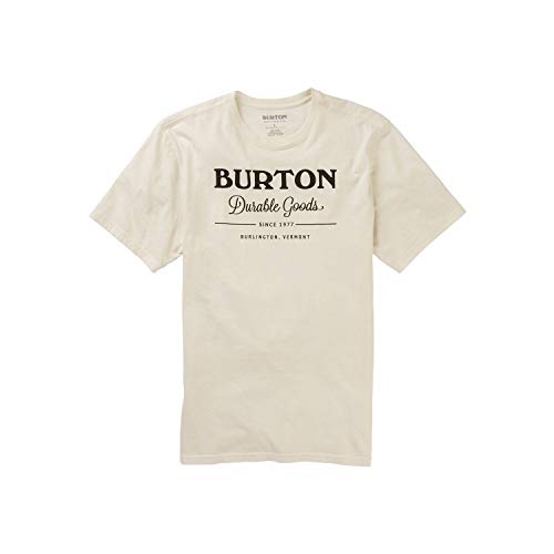 Burton Herren Durable Goods T-Shirt, Stout White, XXS von Burton