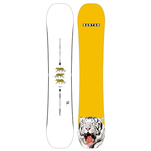 Burton Herren Process Snowboard – Herren – Größe 162 breit – Weiß von Burton