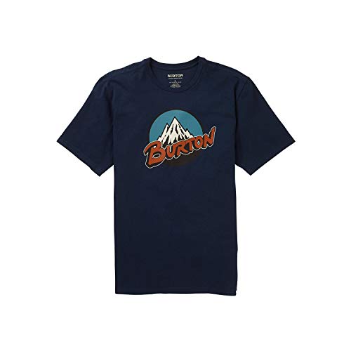 Burton Herren Retro Mountain T-Shirt, Dress Blue, S von Burton
