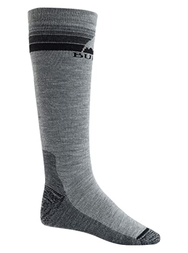 Burton Herren Snowboard Socken Emblem Midweight, Gray Heather, S, 10068105020 Burton Herren Snowboard Socken Emblem Midweight, Gray Heather, S, 10068105020 von Burton