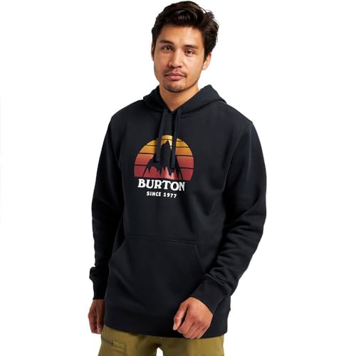 Burton Herren Underhill Kapuzenpullover , True Black, L von Burton