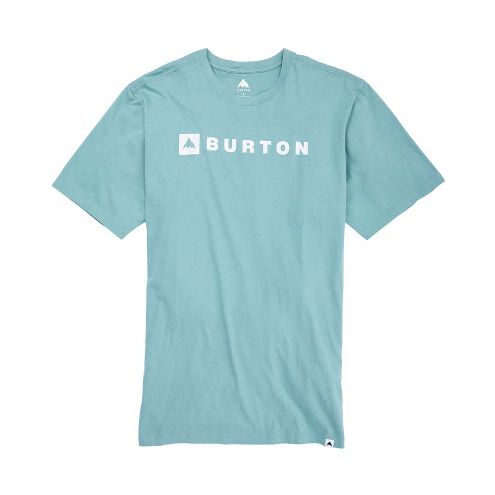 Burton Horiztonal Mtn Short Sleeve T-shirt Blau L Mann von Burton