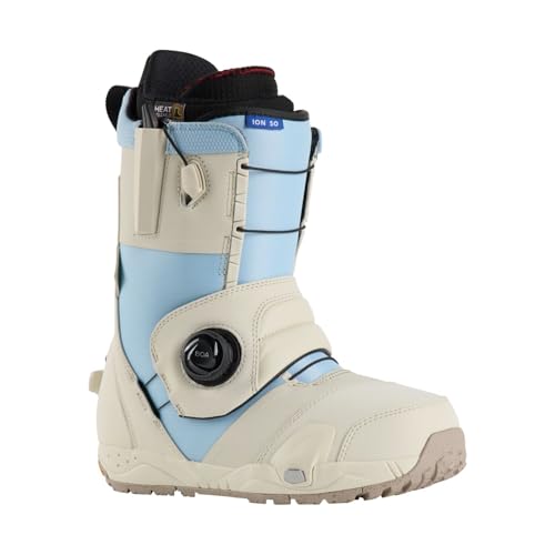 Burton - ION Step on White Dusty Blue Herren Snowboardstiefel – Größe 44 – Weiß von Burton