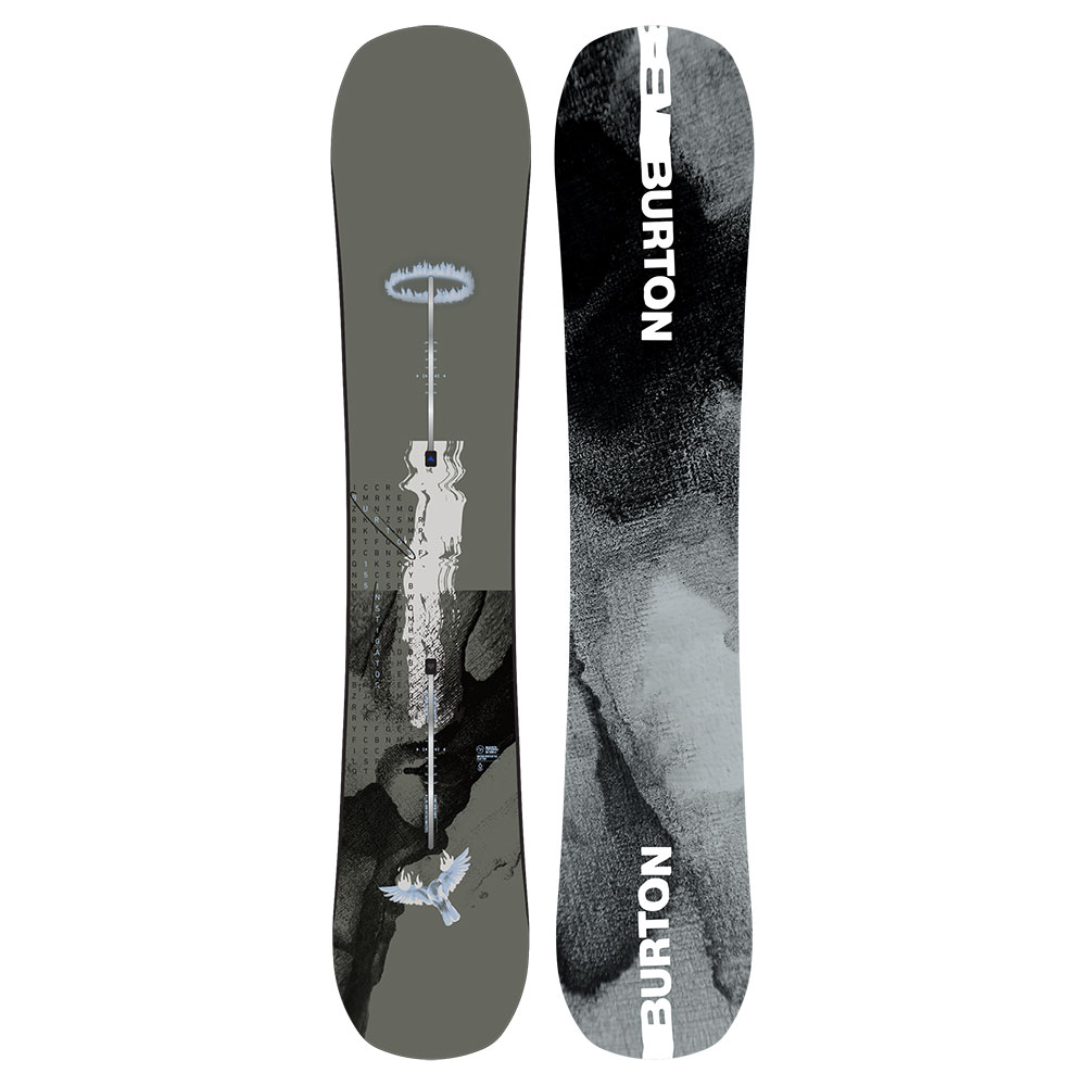 Burton Instigator Flat Snowboard Grau 160 von Burton