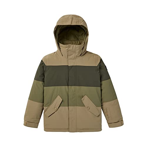 Burton Jungen Symbool Snowboardjacke, Kelp/Forest Night/Martini Olive, 140 EU von Burton