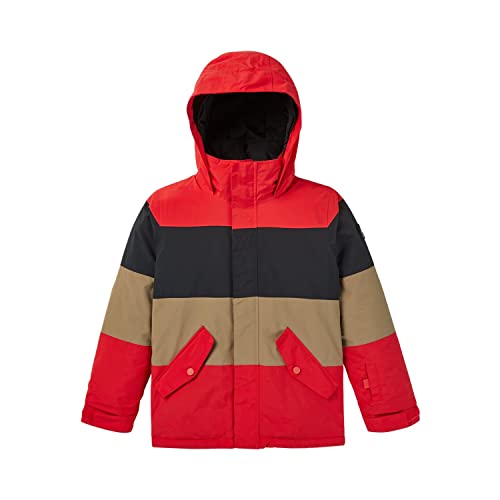 Burton Jungen Symbool Snowboardjacke, Tomato/True Black/Kelp, 140 EU Burton Jungen Symbool Snowboardjacke, Tomato/True Black/Kelp, 140 EU von Burton