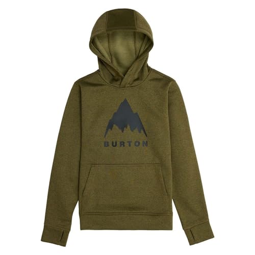 Burton Kapuzen-Sweatshirt Kids Oak Pullover Hoodie grün Jungen – Größe XS – Grün von Burton