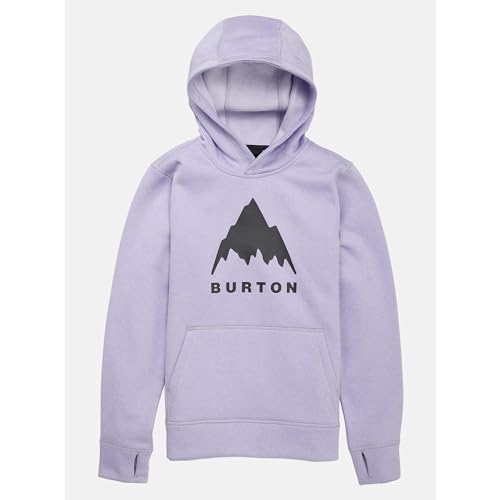 Burton Kapuzen-Sweatshirt für Kinder, Oak, Pullover, Hoodie, Violett, für Jungen, Größe XS, Violett von Burton