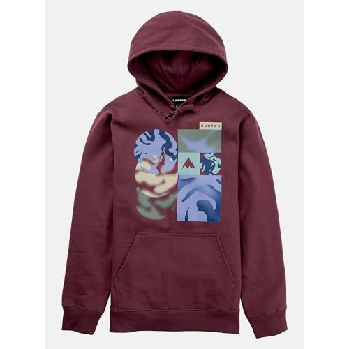 Burton - Kapuzenpullover Gravitation Pullover Hoodie Violett Herren – Größe XL – Violett von Burton