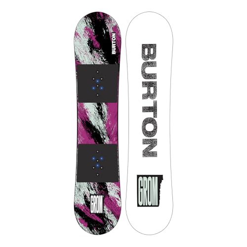 Burton Kinder Grom Snowboard, Violett/Blaugrün, 130 cm Burton Kinder Grom Snowboard, Violett/Blaugrün, 130 cm von Burton