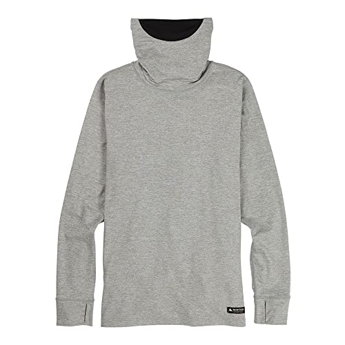 Burton MB MDWT Long Neck Gray Heather - M von Burton