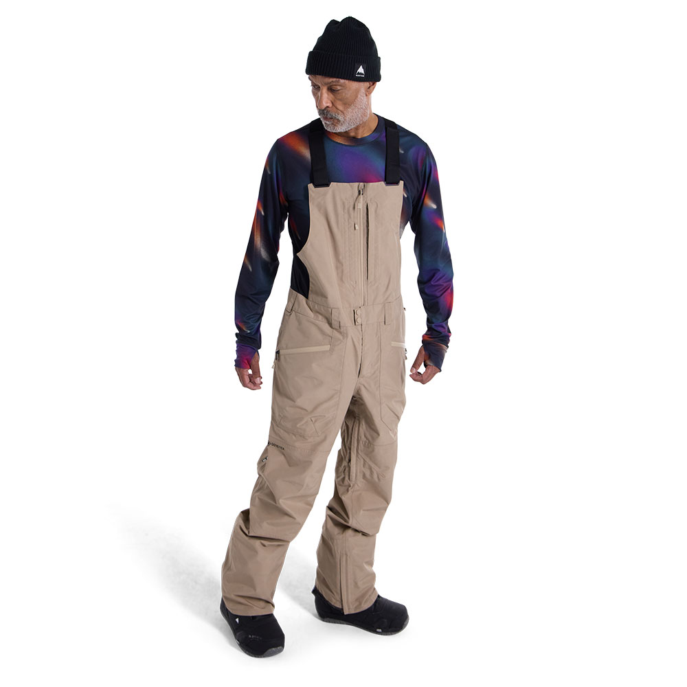 Burton Reserve Goretex Bib Pants Beige M Mann von Burton