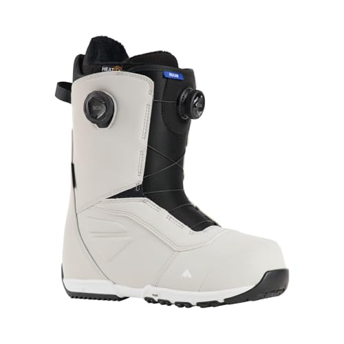 Burton Ruler Boa Gray Cloud Snowboardstiefel für Herren – Größe 44,5 – Grau von Burton