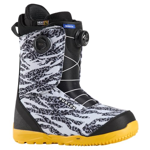 Burton - Snowboardstiefel Swath Boa Zebra Goldenrod Herren – Größe 46 – Gelb von Burton