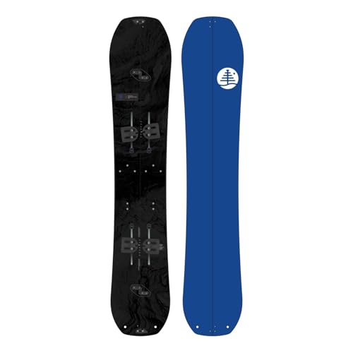 Burton Splitboard Family Tree Hometown Hero Split Herren – Größe 162 breit – Schwarz von Burton