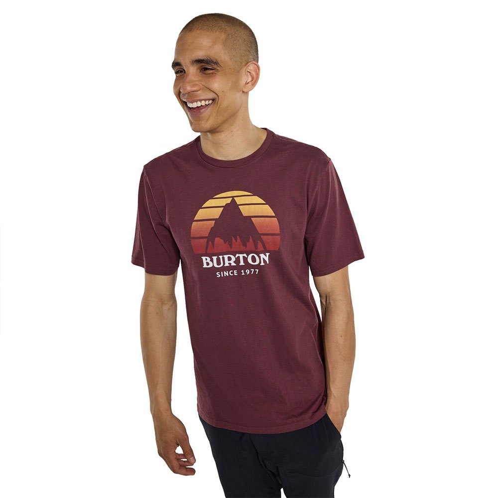 Burton Underhill Short Sleeve T-shirt Rot XS Mann Burton Underhill Short Sleeve T-shirt Rot XS Mann von Burton