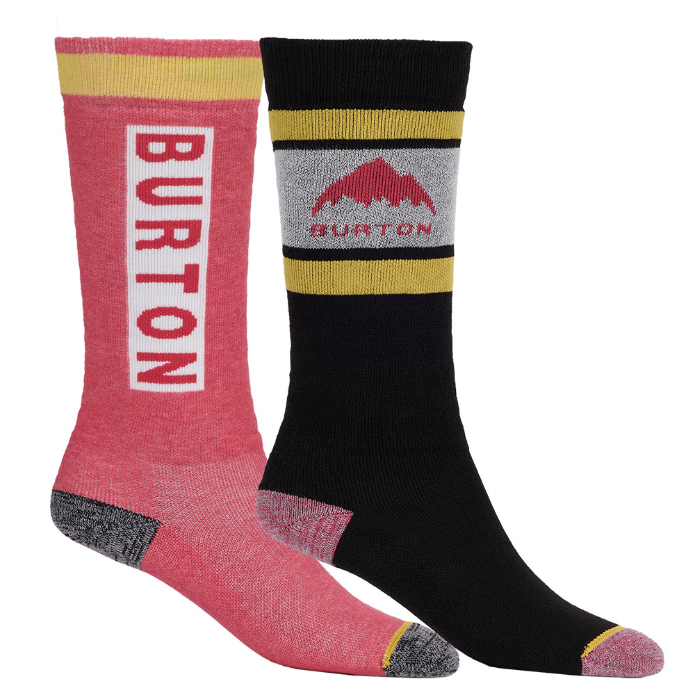 Burton Weekend Midweight Socks 2 Pairs Schwarz,Rosa EU 33-35 Junge Burton Weekend Midweight Socks 2 Pairs Schwarz,Rosa EU 33-35 Junge von Burton