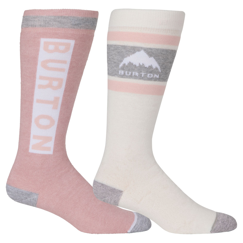 Burton Weekend Midweight Socks 2 Pairs Weiß,Rosa EU 38-42 Frau Burton Weekend Midweight Socks 2 Pairs Weiß,Rosa EU 38-42 Frau von Burton