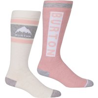Burton Womens Weekend Midweight Socks 2 Pack Stout White Burton Womens Weekend Midweight Socks 2 Pack Stout White von Burton