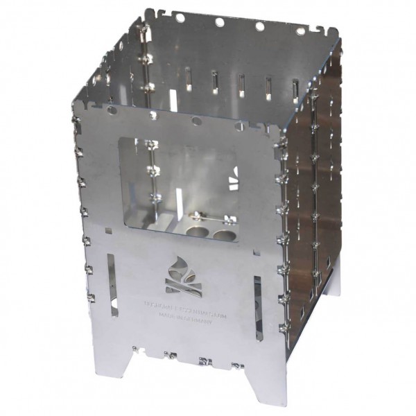 Bushcraft Essentials - Bushbox XL - Trockenbrennstoffkocher metallic Bushcraft Essentials - Bushbox XL - Trockenbrennstoffkocher metallic von Bushcraft Essentials