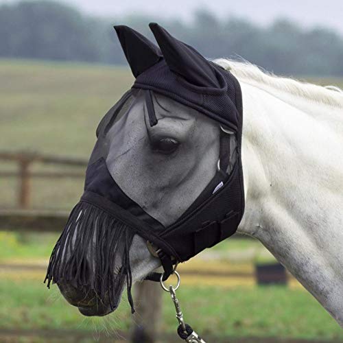Busse Fliegenmaske Fly Cover FRANSEN, XWB, schwarz Busse Fliegenmaske Fly Cover FRANSEN, XWB, schwarz von Busse