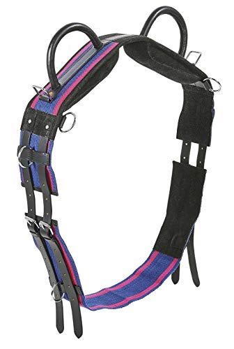 Busse Longiergurt Double, Navy/Passion pink, Pony Busse Longiergurt Double, Navy/Passion pink, Pony von Busse
