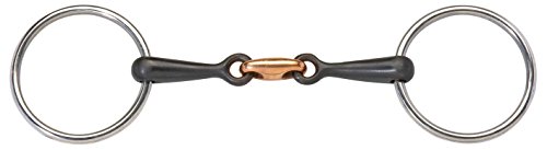 WILDHORN Snaffle Bit DOUBLE, 11,5 cm, Sweet Iron von Busse