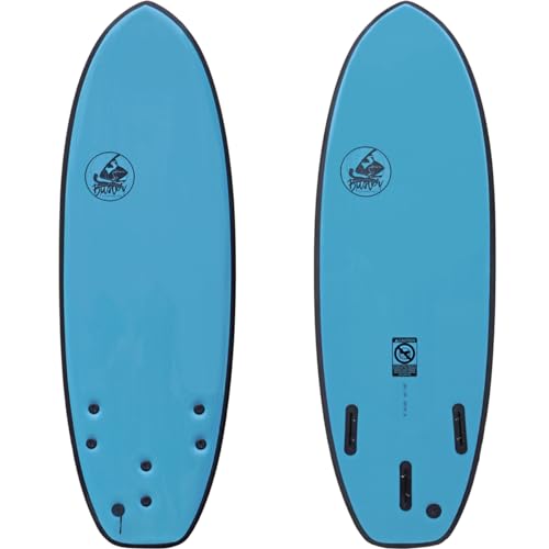 Buster Surfboards Riversurfboard Riverboard Softboard Puffy Puffin (4’8″ x 19″ x 2″ 3/8) von Buster Surfboards