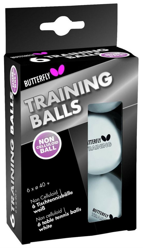 Butterfly Tischtennisball Training weiß, Tischtennis Bälle Tischtennisball Ball Balls Butterfly Tischtennisball Training weiß, Tischtennis Bälle Tischtennisball Ball Balls von Butterfly