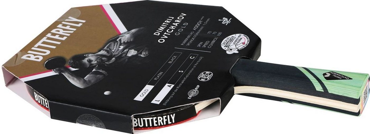 Butterfly Tischtennisschläger Ovtcharov Gold, TT Tischtennis Schläger, Tischtennis Schläger Racket Table Tennis Bat Butterfly Tischtennisschläger Ovtcharov Gold, TT Tischtennis Schläger, Tischtennis Schläger Racket Table Tennis Bat von Butterfly