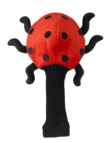 Butthead Covers Golf Equipment Head Cover - Ladybug, RED with Black Spots von Longridge