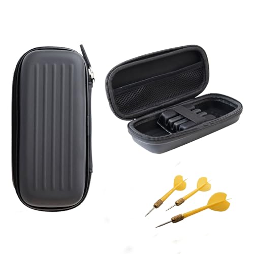 Darttasche, Dartsbox, Dartscase, EVA Darttasche, Darts Zubehör Taschen, Dartpfeile Hard Case, Aufbewahrungsbox für Dartpfeile, Darttasche Schwarz, Schutz für 3 Steeldarts oder Softdarts, Tragetasche Darttasche, Dartsbox, Dartscase, EVA Darttasche, Darts Zubehör Taschen, Dartpfeile Hard Case, Aufbewahrungsbox für Dartpfeile, Darttasche Schwarz, Schutz für 3 Steeldarts oder Softdarts, Tragetasche von Butyeak