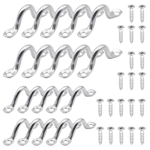 BuxiuGK 20 Stück Fenderöse Kajak 304 Edelstahl,10 Stück Fenderöse 5mm & 10 Stück Fenderöse 4mm & 40 Schrauben für Kajak Kanu,für Boot,Kajak,Kanu,Sunfan BuxiuGK 20 Stück Fenderöse Kajak 304 Edelstahl,10 Stück Fenderöse 5mm & 10 Stück Fenderöse 4mm & 40 Schrauben für Kajak Kanu,für Boot,Kajak,Kanu,Sunfan von BuxiuGK