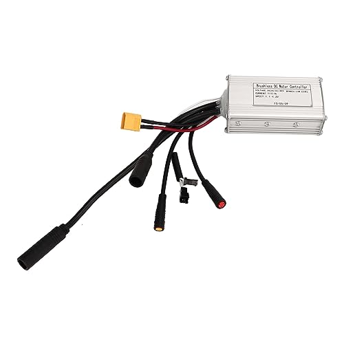 BuyWeek Elektrofahrrad Bürstenloser Motor Controller, 24V 36V 48V 250W 350W 17A Sinuswelle 3 Modus Brushless Motor Controller mit wasserdichte Anschluss für E-Bike, Elektroroller BuyWeek Elektrofahrrad Bürstenloser Motor Controller, 24V 36V 48V 250W 350W 17A Sinuswelle 3 Modus Brushless Motor Controller mit wasserdichte Anschluss für E-Bike, Elektroroller von BuyWeek