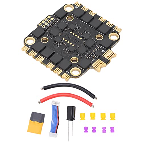 BuyWeek 4 in 1 45A ESC, Elektronischer Geschwindigkeitsregler 2‑6S ESC FPV Drohne Elektronischer Geschwindigkeitsregler mit Doppellochabstand für FPV RC Drone BuyWeek 4 in 1 45A ESC, Elektronischer Geschwindigkeitsregler 2‑6S ESC FPV Drohne Elektronischer Geschwindigkeitsregler mit Doppellochabstand für FPV RC Drone von BuyWeek