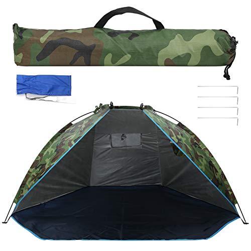 BuyWeek Angelzelt, Outdoor Camping Zelt Tragbarer Wasserdichter Tarnung Sonnenschirm 2 Personen Zelt für Angeln Camping Picknick BuyWeek Angelzelt, Outdoor Camping Zelt Tragbarer Wasserdichter Tarnung Sonnenschirm 2 Personen Zelt für Angeln Camping Picknick von BuyWeek