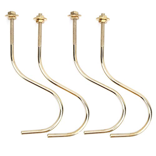 BuyWeek Billardtisch Kantenhaken, 2 Set 4 Stück Snooker Billiard Tisch Kantenhaken Kupfer Billard Queue Racks Billard Zubehör BuyWeek Billardtisch Kantenhaken, 2 Set 4 Stück Snooker Billiard Tisch Kantenhaken Kupfer Billard Queue Racks Billard Zubehör von BuyWeek