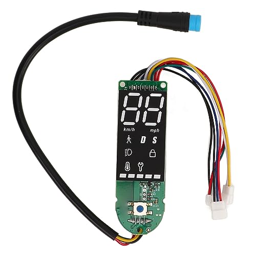 BuyWeek Elektroroller Bluetooth Dashboard für Xiaomi PRO2, Wasserdichtes Klares Display Elektroroller Leiterplatte Ersatzzubehör von BuyWeek